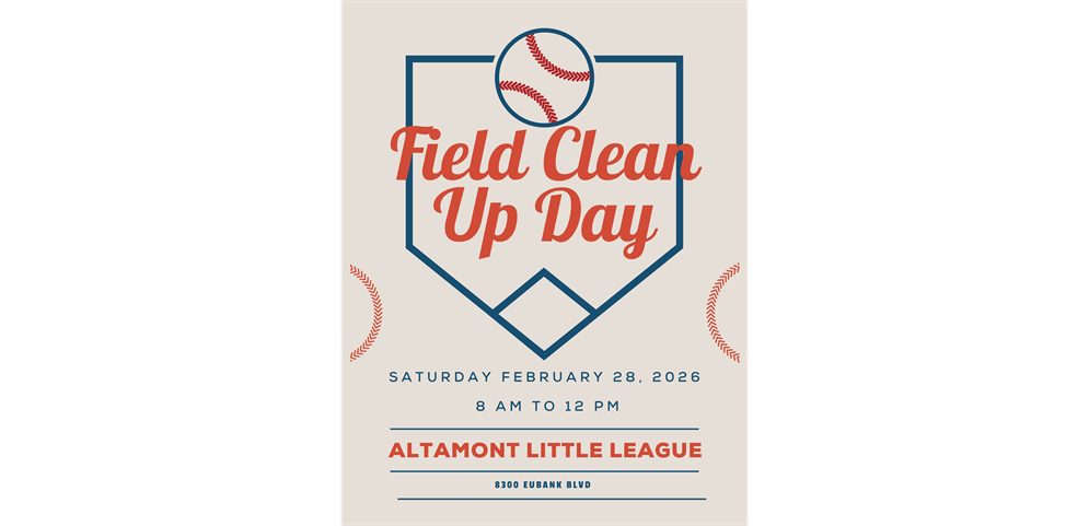 Field Clean Up Day 